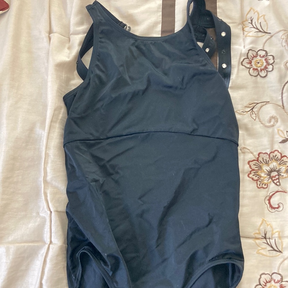 like new black bodysuit